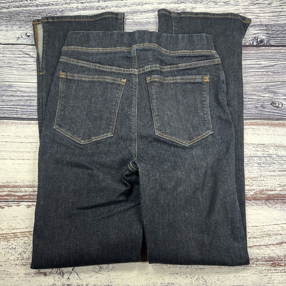 Madewell Pull On Skinny Flare High Rise Havenley Blue Jeans, Women’s Size 28 - Picture 3 of 7